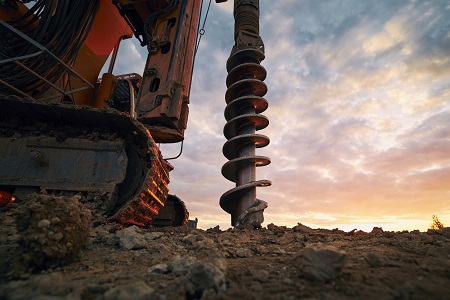 Drilling the ground